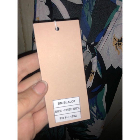 Dancing Leopard Boho Maxi In Black Lotus Tropical - Picture 8 of 8